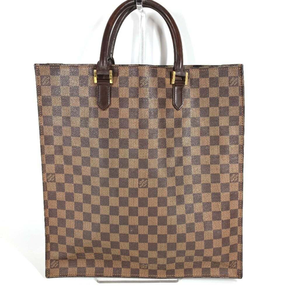 LOUIS VUITTON Authentic Brown Damier Canvas Tote Bag - Picture 2 of 13